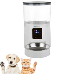 Distributore automatico cibo cani e gatti tondo Easy Pet