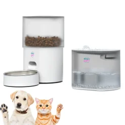 Distributore automatico cibo e acqua cani e gatti Easy Pet