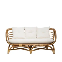 Divano 2 posti in rattan Farah