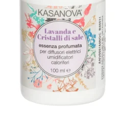 Essenza profumata idrosolubile lavanda e cristalli di sale da 100 ml