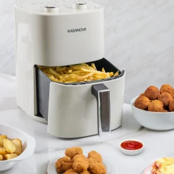 Friggitrice ad aria 4 L 1500 W crema