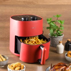 Friggitrice ad aria 4,5 L 1400 W rossa
