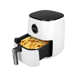 Friggitrice ad aria digitale 4 L, 1.250 W bianca