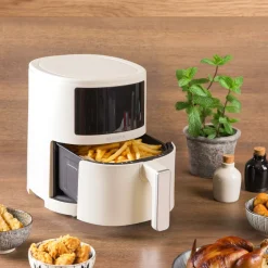 Friggitrice ad aria digitale 3,5 L 1500 W crema