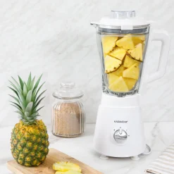 Frullatore 1000 W con brocca 1,5 L bianco