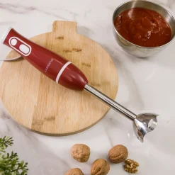 Frullatore a immersione rosso 200 W