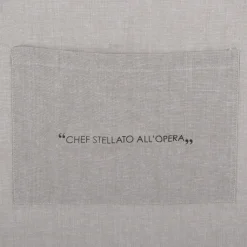 Grembiule cucina con tasca tortora scritta Quotes