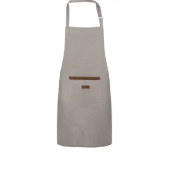 Grembiule cucina 85x60 cm beige in cotone
