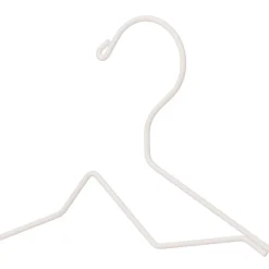 Gruccia con porta pantaloni in legno e metallo