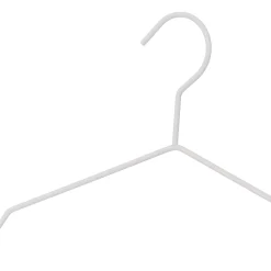 Gruccia con porta pantaloni in legno e metallo