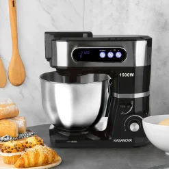 Impastatrice digitale 7 litri da 1500W, Kasanova