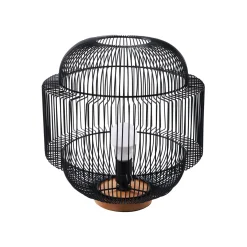 Lampada abat jour nera - 34,5x35,5x34,5 cm