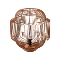 Lampada abat jour rame - 34,5x35,5x34,5 cm