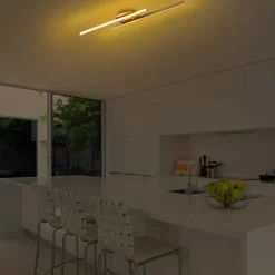 Lampadario a soffitto oro