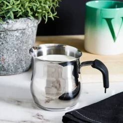 Lattiera teiera 0,3 litri in acciaio