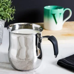 Lattiera teiera 0,8 litri in acciaio