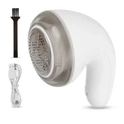 Levapelucchi ricaricabile beige