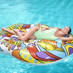 Materassino Pop Art teschio Bestway, in pvc da 190x139 cm