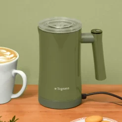 Montalatte elettrico Tognana 350 ml senza fili verde