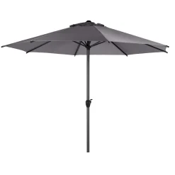 Ombrellone 300x300 cm Loompa grigio