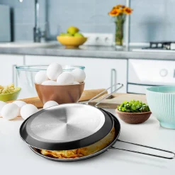 Padella girafrittata 26 cm antracite