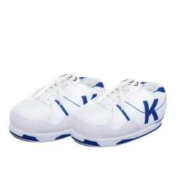 Pantofole sneaker K blu taglia unica