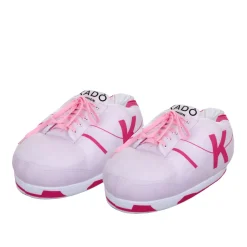 Pantofole sneaker K rosa taglia unica