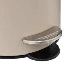Pattumiera a pedale Softclose 3 L beige