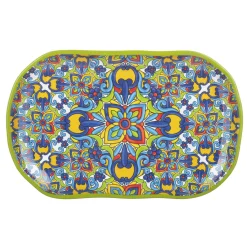 Piatto da portata in melammina 45x30 cm Lipari