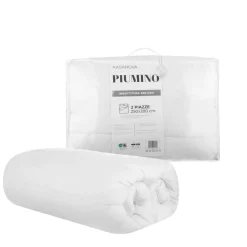 Piumino matrimoniale in microfibra 200 gr/mq
