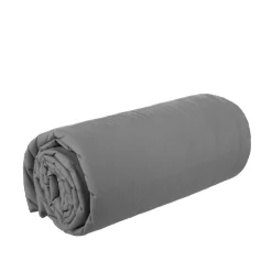 Piumino singolo microfibra Datex fumo grigio