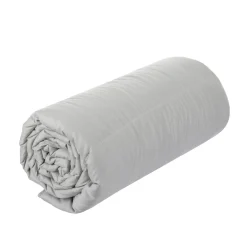 Piumino singolo microfibra Datex grigio tortora
