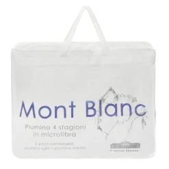 Piumino singolo Mont Blanc, in poliestere e microfibra