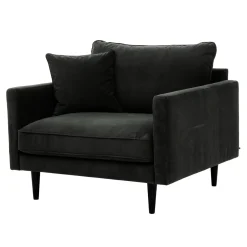 Poltrona in velluto 110x85x96 cm Candice