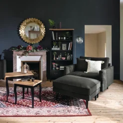 Poltrona in velluto 110x85x96 cm Candice
