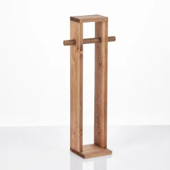 Porta carta igienica colonna in legno