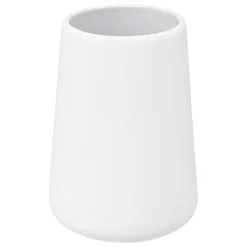 Portaspazzolini Colors Rubber bianco