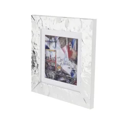 Quadro Chagal Paris 30x30 cm Beltrami con argento Miro Silver