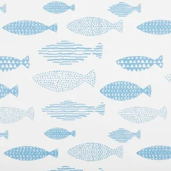 Runner 50x140 cm pesci blu