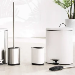 Scopino WC in acciaio inox Siliflex