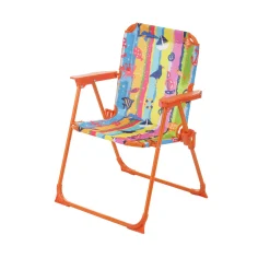 Sedia giardino pieghevole per bambini decori mare