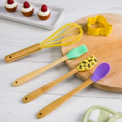Set 4 accessori pasticceria silicone con formina ape