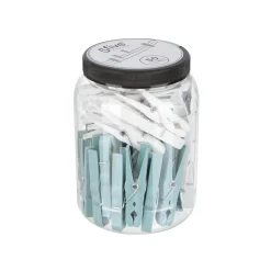 Set 50 mollette per il bucato in plastica