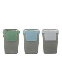 Set 3 pattumiere 25 litri Bin&Recycling