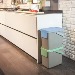 Set 3 pattumiere 25 litri Bin&Recycling