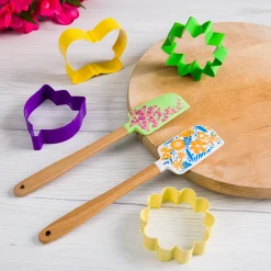 Set 2 spatole con 4 formine tagliabiscotti