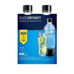 Set due bottiglie Sodastream in plastica