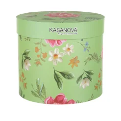 Set teiera e tazza porcellana verde Royal Garden