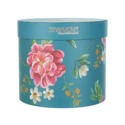 Set teiera e tazza porcellana blu Royal Garden
