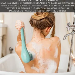 Spazzola corpo ricaricabile senza fili